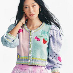 LOVESHACKFANCY Vesper Cropped Cardigan